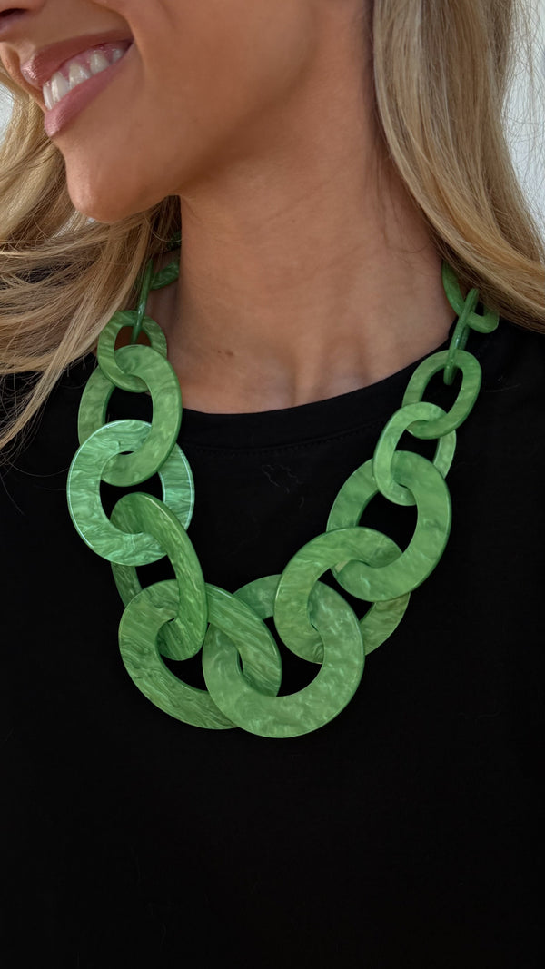 Chunky Necklace - Livia Green