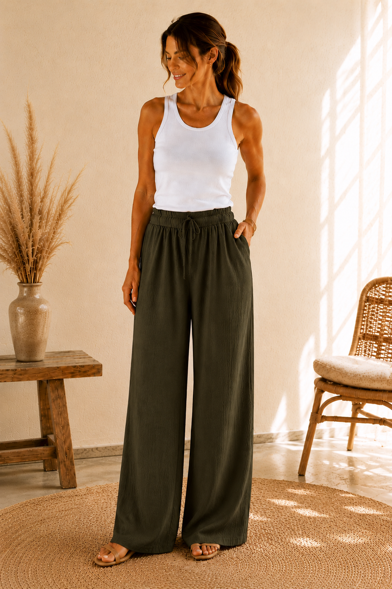 Pantalon Eden - Kaki