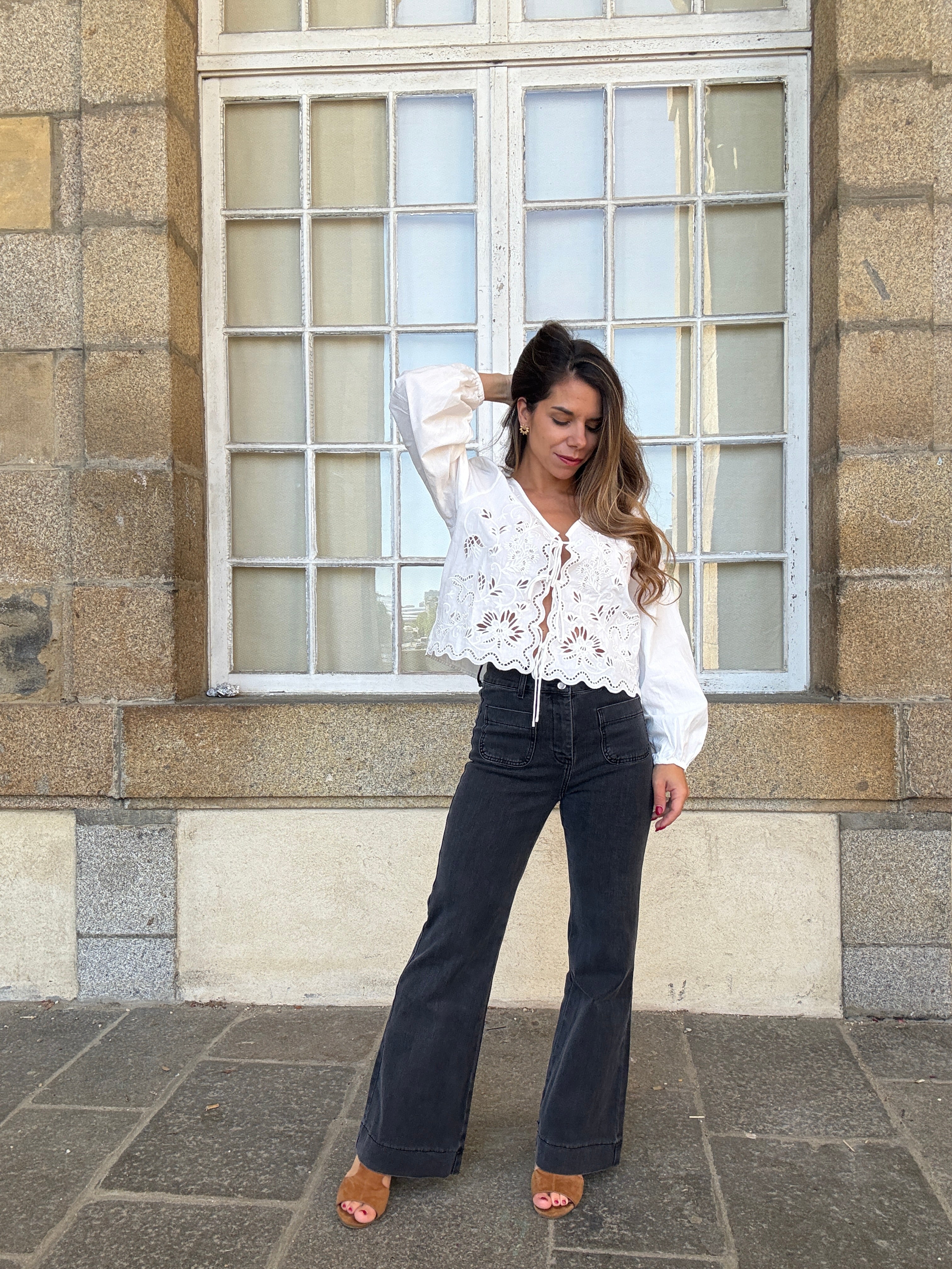 Blouse brodée Juliette