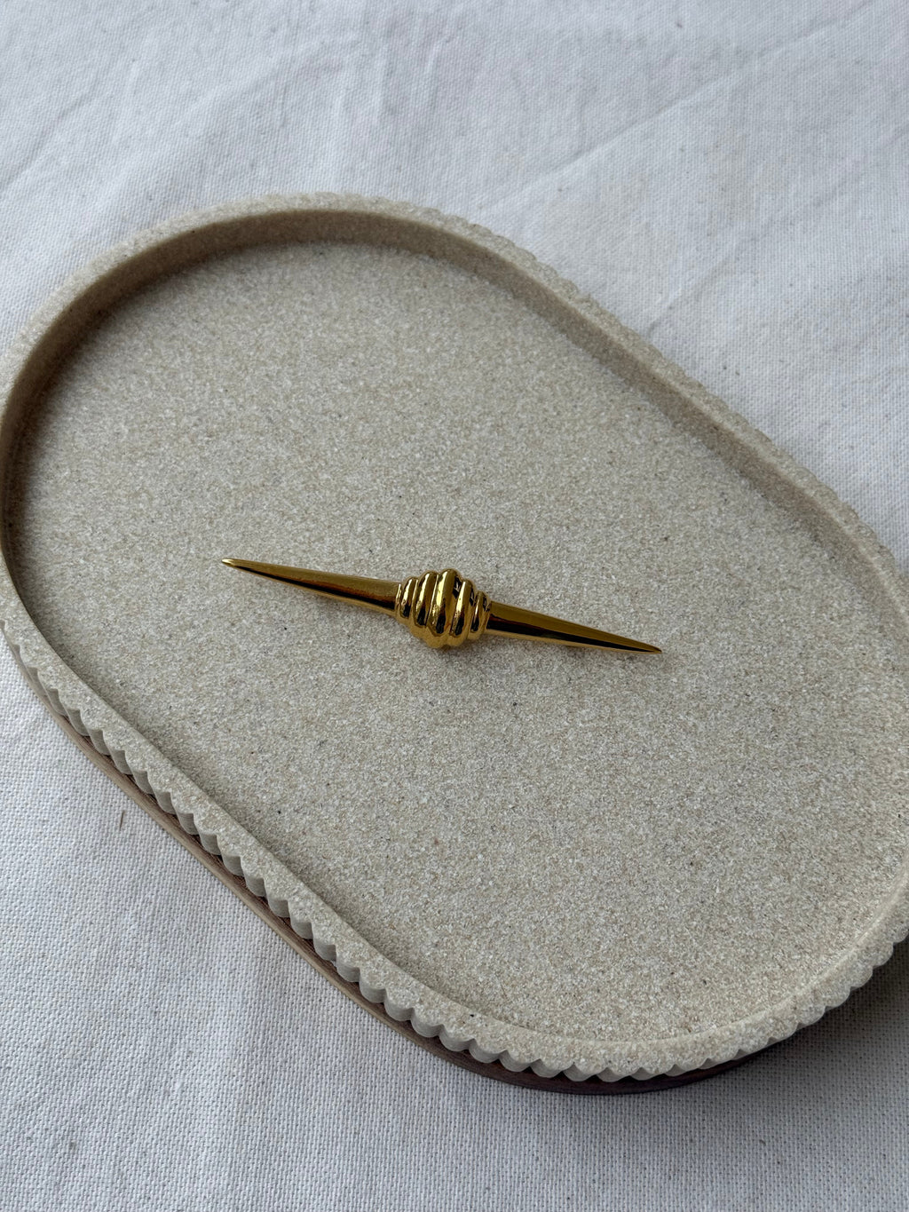 Broche Vintage - Barrette Y Forma De Lazo