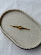 Broche Vintage - Barrette Y Forma De Lazo