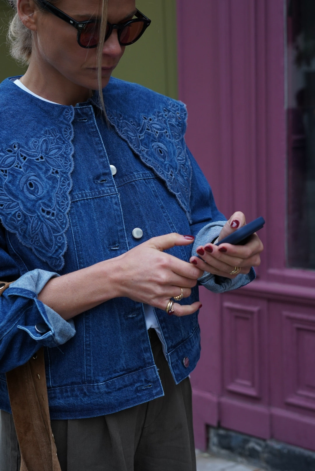 Simone Denim Jacket Blue