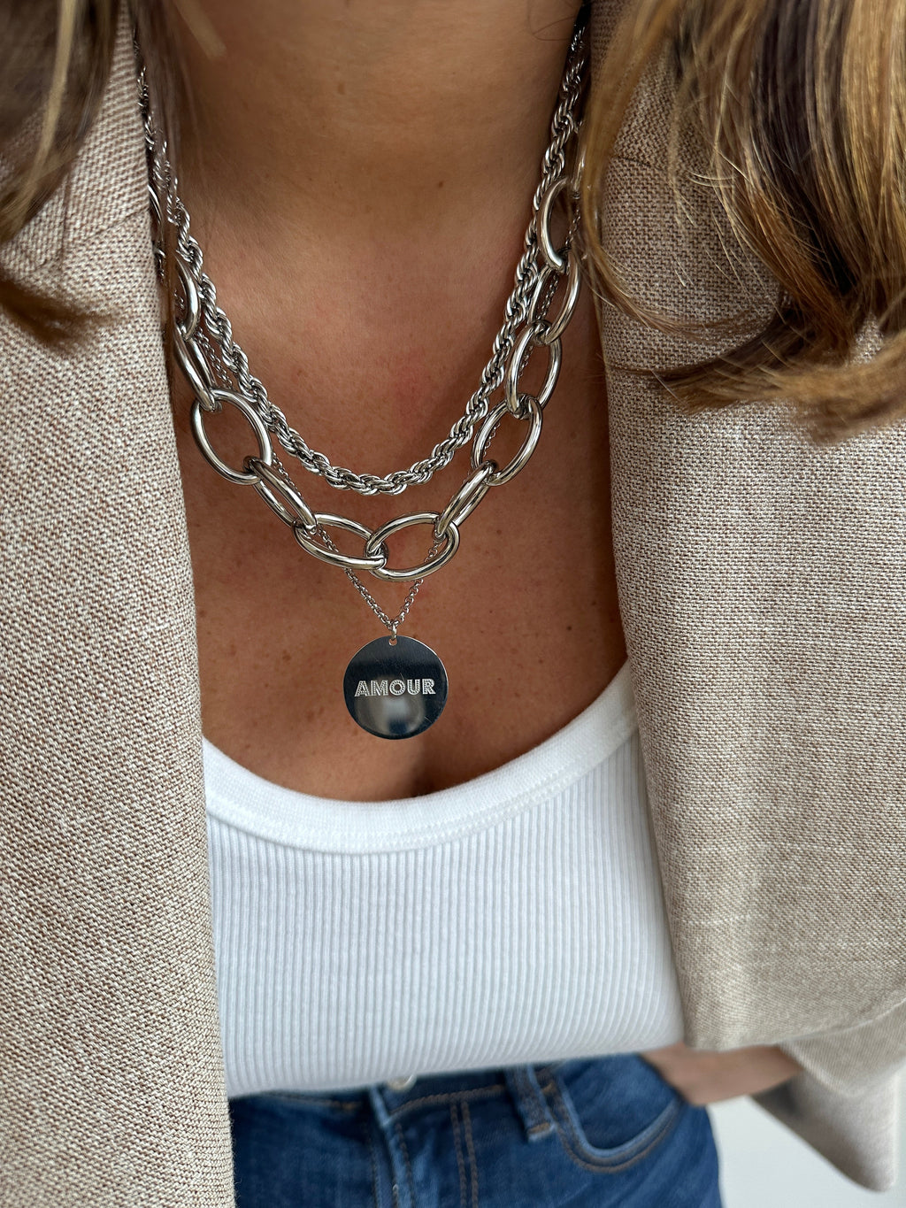 Anna Necklace - Gold Or Silver
