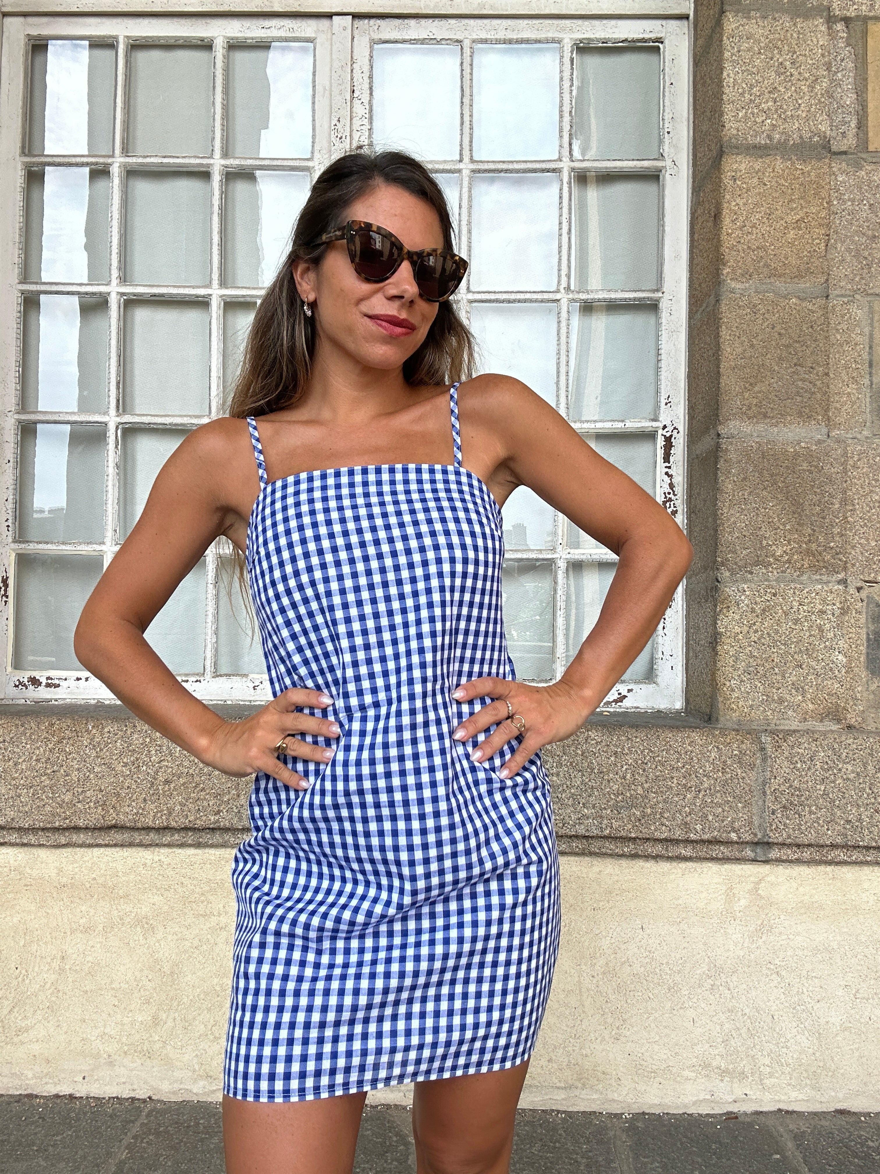 Sara Blue Dress
