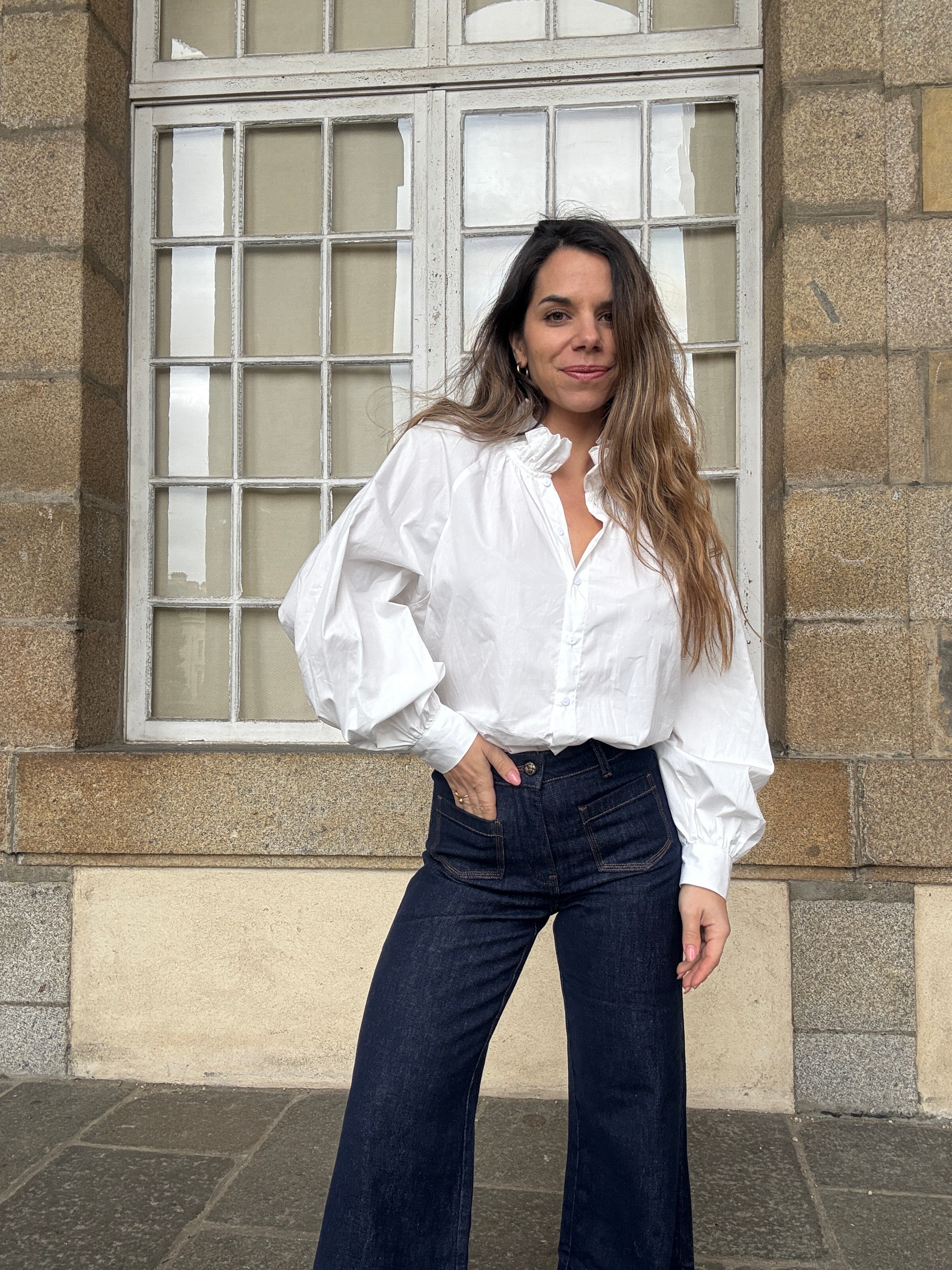 Blusa Mahaut Blanca