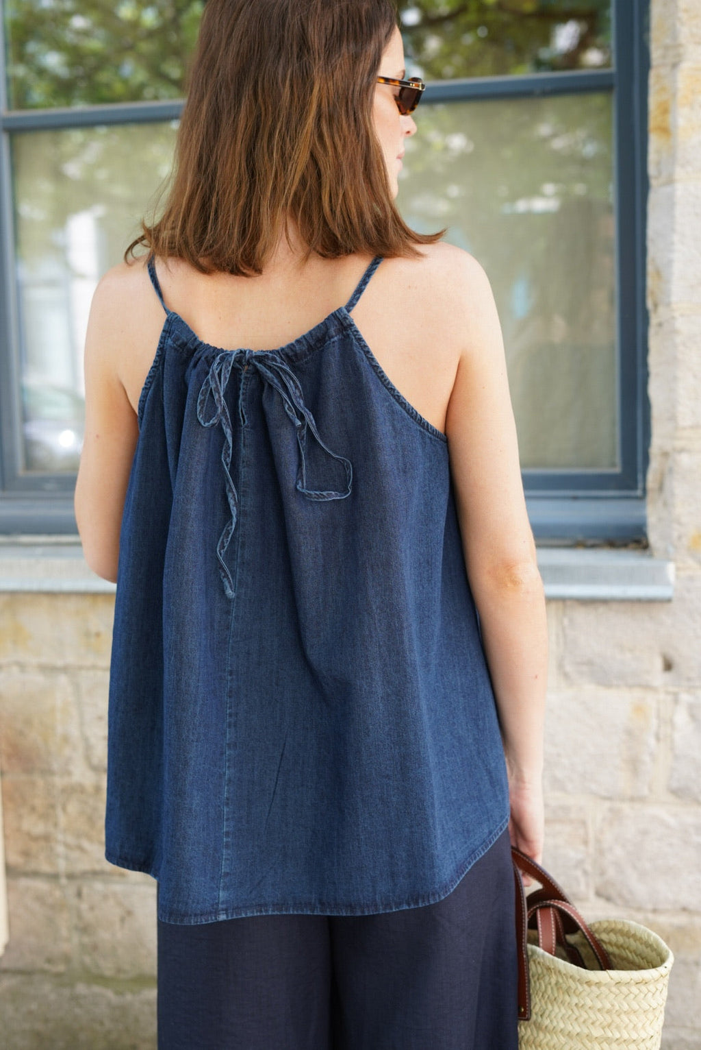 Albert Top Dark Denim