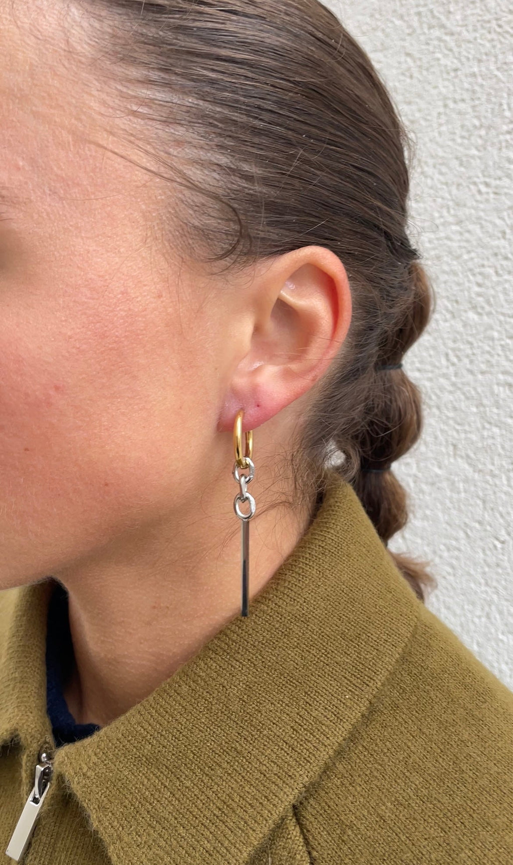 Asymmetric earrings