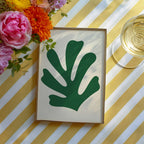 Flowers - Affiche Modern Flower 4 - Vert