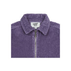 Combinaison Velours Bio - Violet - Fille