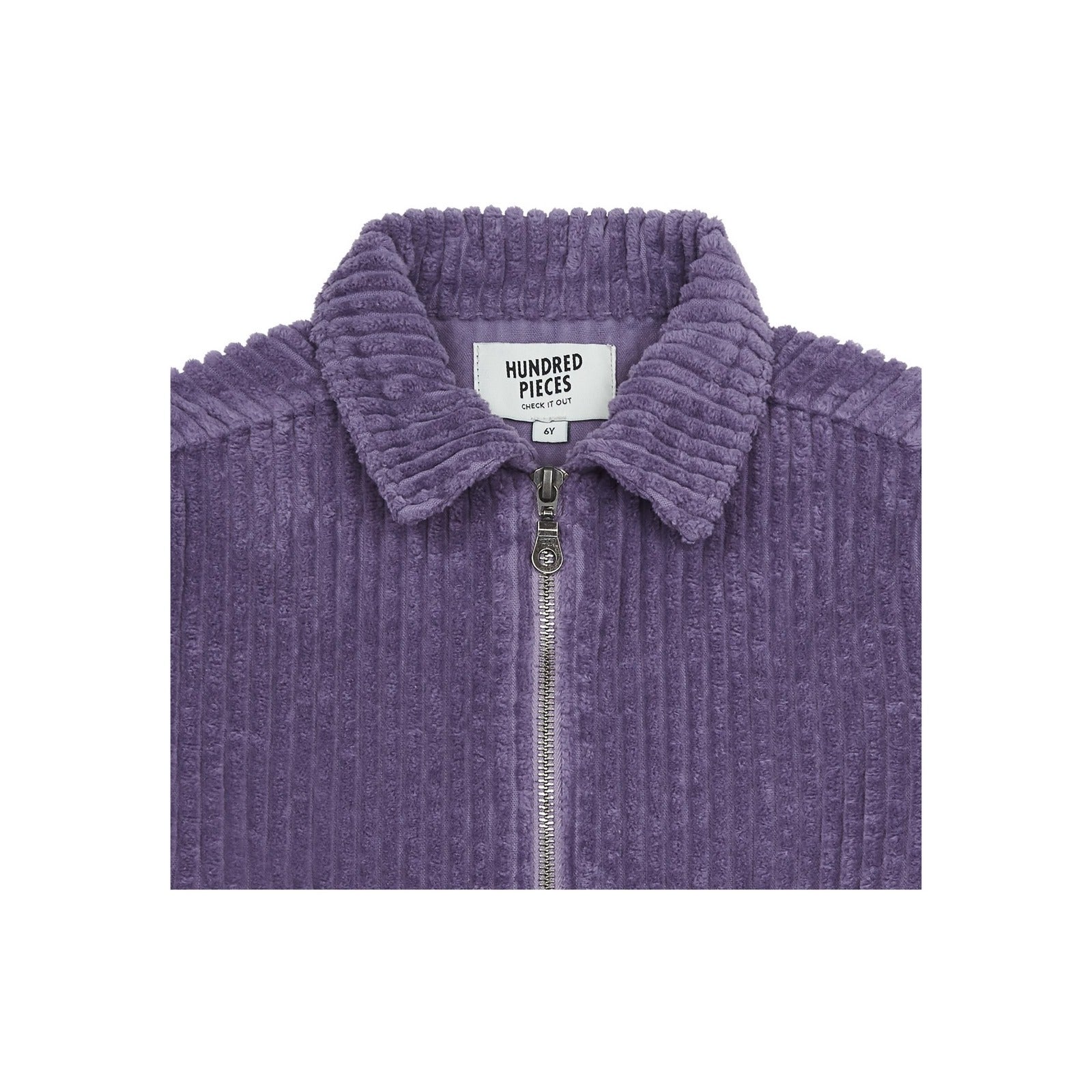 Combinaison Velours Bio - Violet - Fille