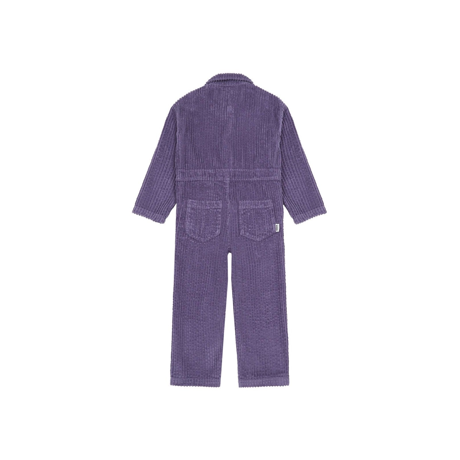 Combinaison Velours Bio - Violet - Fille