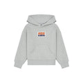 Hundred Pieces - Hoodie Kids In America Coton Bio - Gris Anthracite Chiné - Garçon