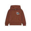 La Surf Organic Cotton Hoodie - Rust - Boy