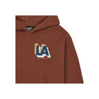 La Surf Organic Cotton Hoodie - Rust - Boy