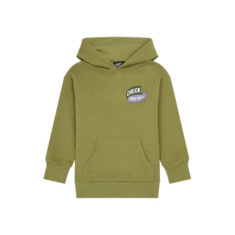 Stay Loose Organic Cotton Sweatshirt - Green - Boy