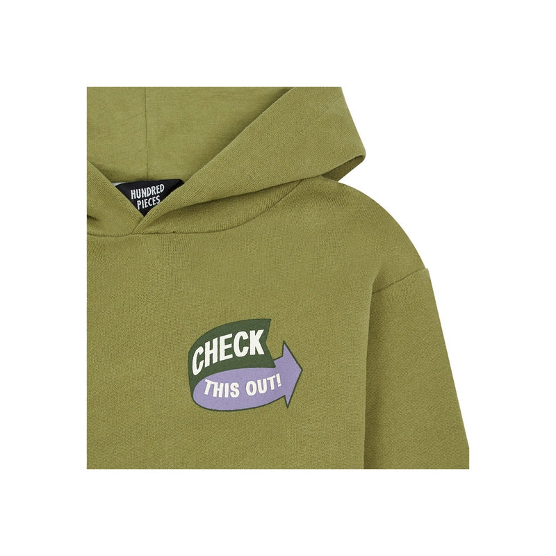 Stay Loose Organic Cotton Sweatshirt - Green - Boy