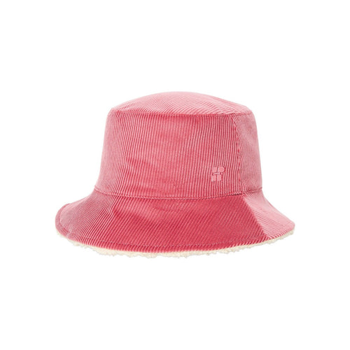 Bob Velours Côtelé Doublé Sherpa Réversible - Rose - Mixte