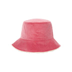 Bob Velours Côtelé Doublé Sherpa Réversible - Rose - Mixte