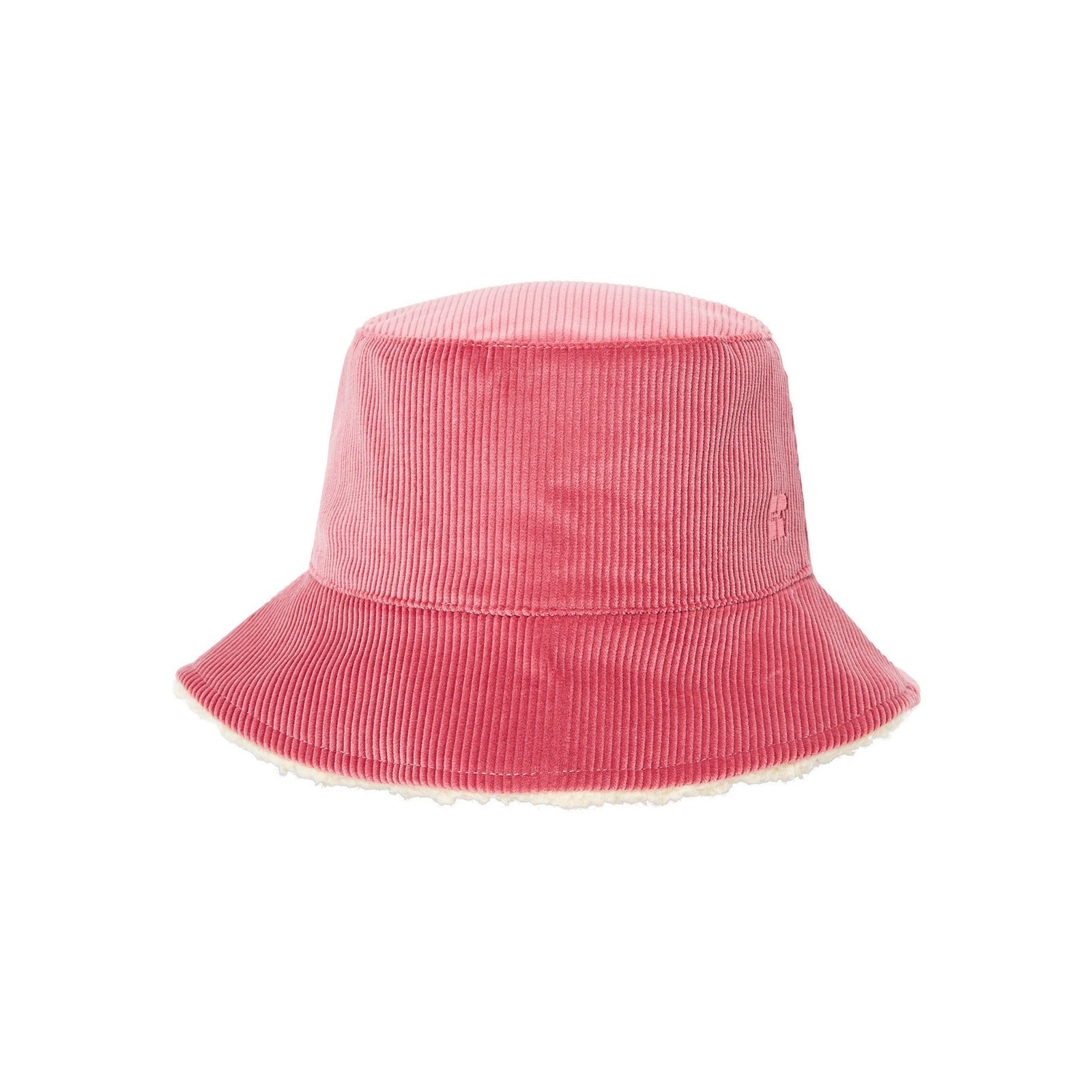 Bob Velours Côtelé Doublé Sherpa Réversible - Rose - Mixte