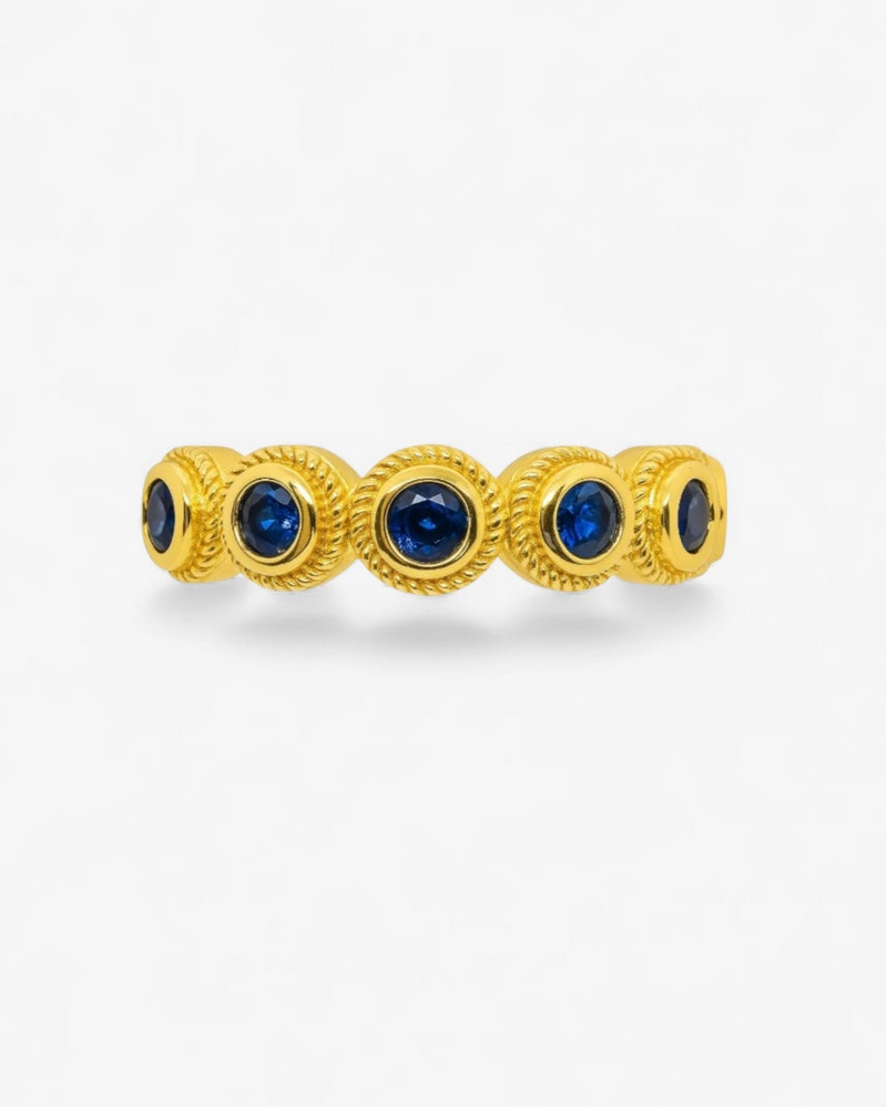 Bague Lágrima Azul