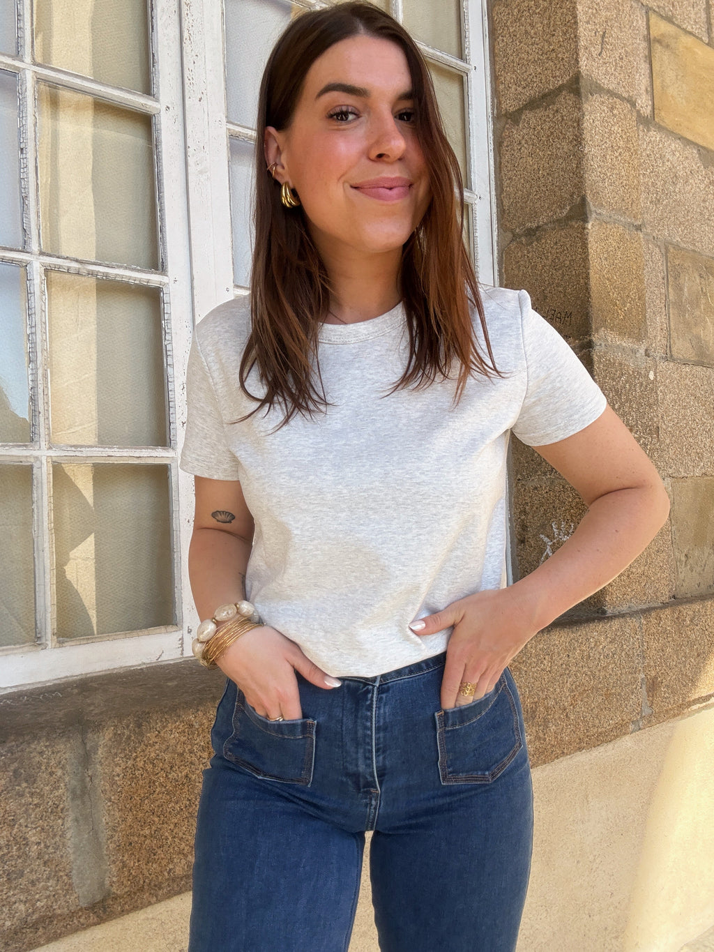 Le Tee-Shirt Gris Parfait Max