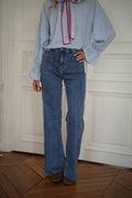 Paty Bleu - Straight Jeans