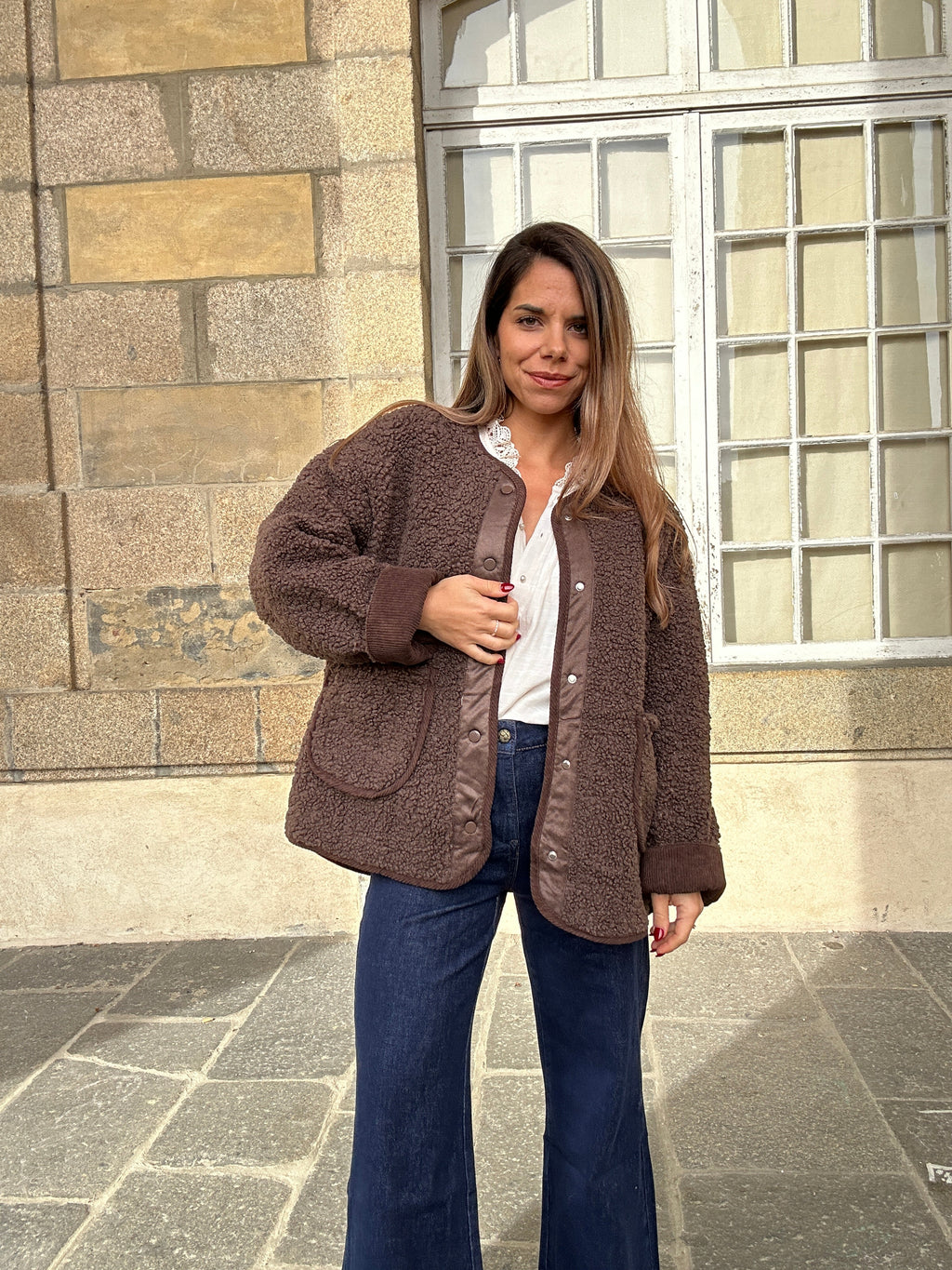 Moumoute Esmée Jacket Brown