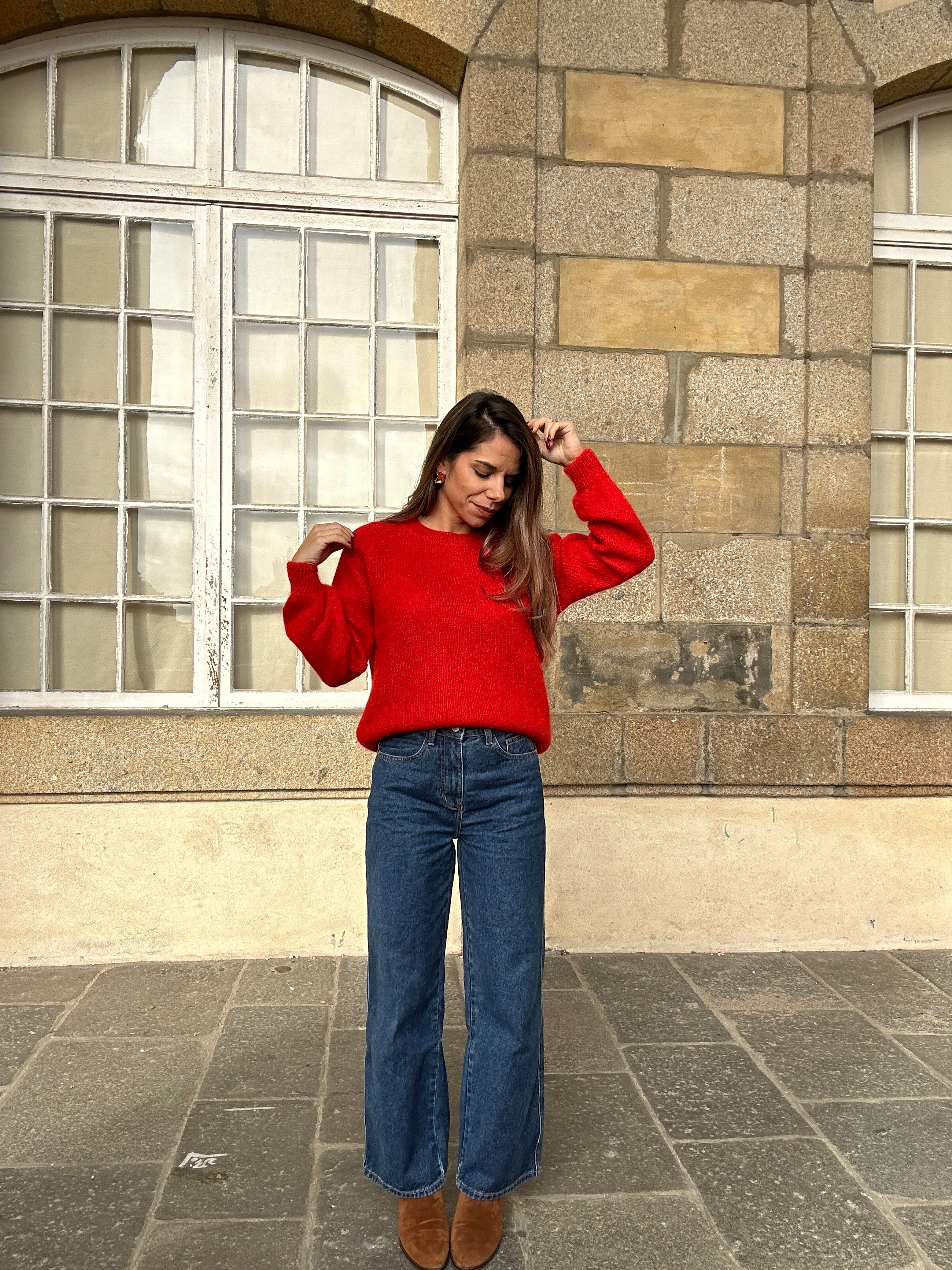 Pull Anna Rouge