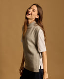 Pull Charlie 100% Cachemire - Gris Clair - Femme