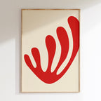 Modern Flower 2 - Rouge