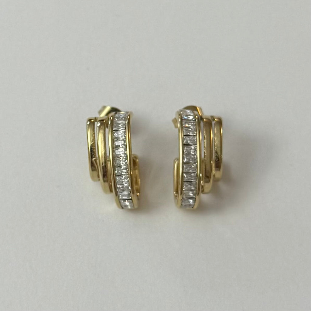 Boucles D'Oreilles Sacia - Dore Ou Argent