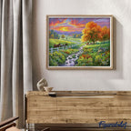 Peinture Par Numéros - Prairie Ensoleillée