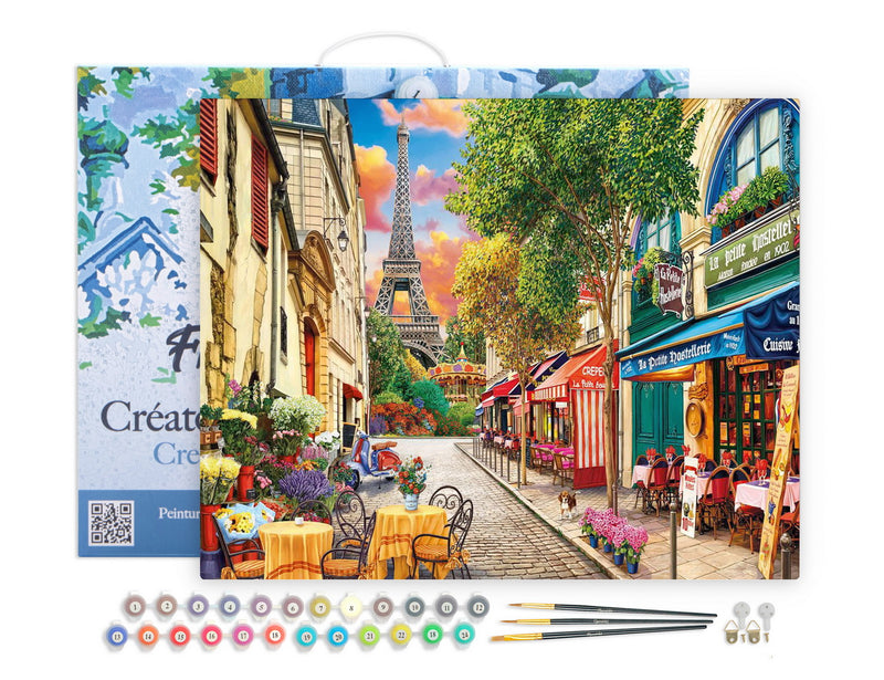 Peinture Par Numéros - Ruelle À Paris