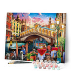 Peinture Par Numéros - Pont Du Rialto