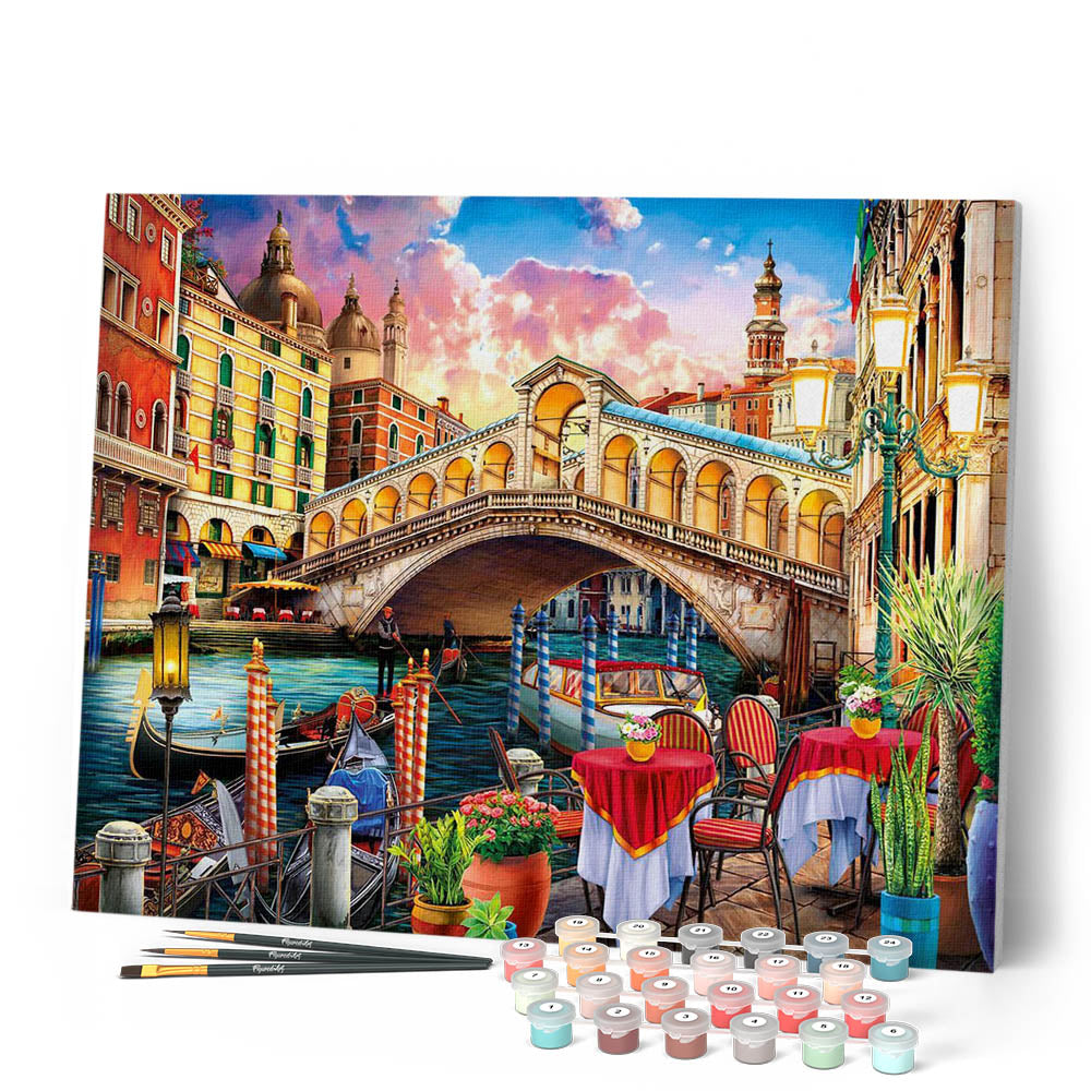Peinture Par Numéros - Pont Du Rialto