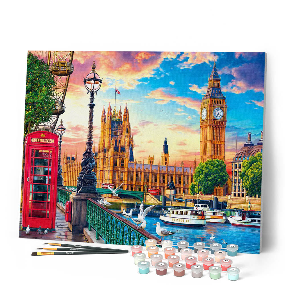 Peinture Par Numéros - Londres Au Printemps