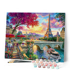 Paint by Numbers - Dinner on the Banks of the Seine