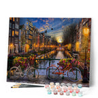 Peinture Par Numéros - Canal Amsterdam