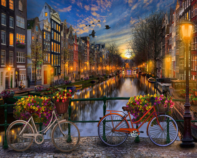 Peinture Par Numéros - Canal Amsterdam