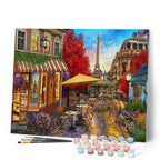Peinture Par Numéros - Terrasse À Paris