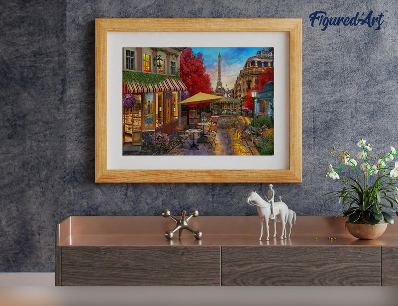 Peinture Par Numéros - Terrasse À Paris