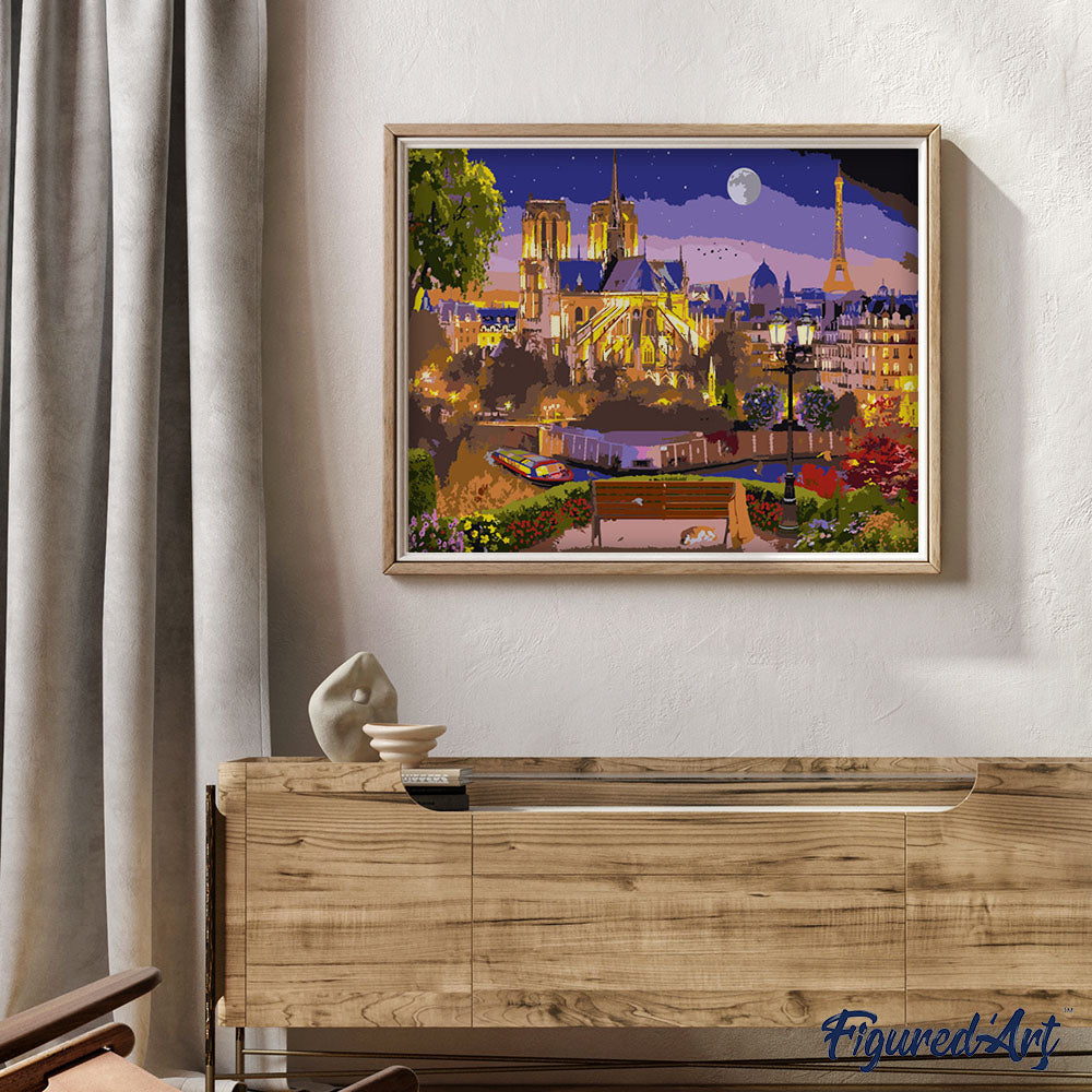 Peinture Par Numéros - Notre-Dame Etoilée