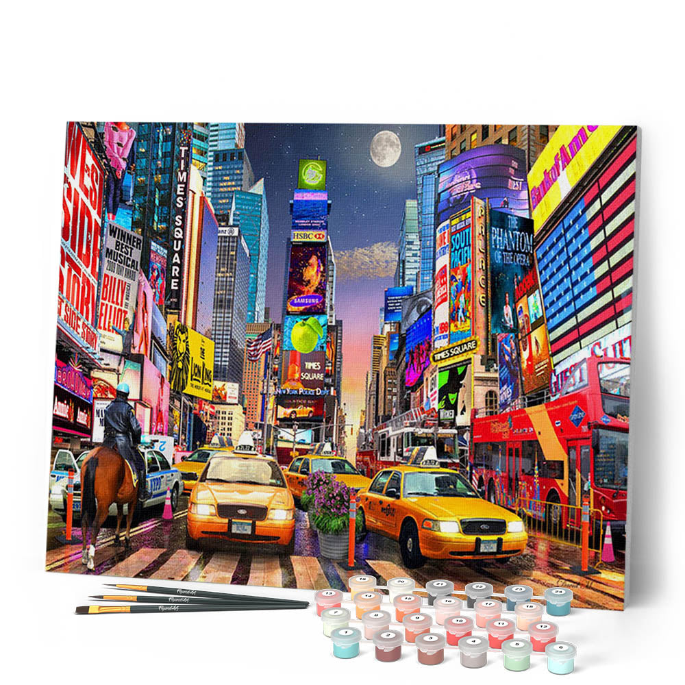Peinture Par Numéros - Nuit À Timesquare