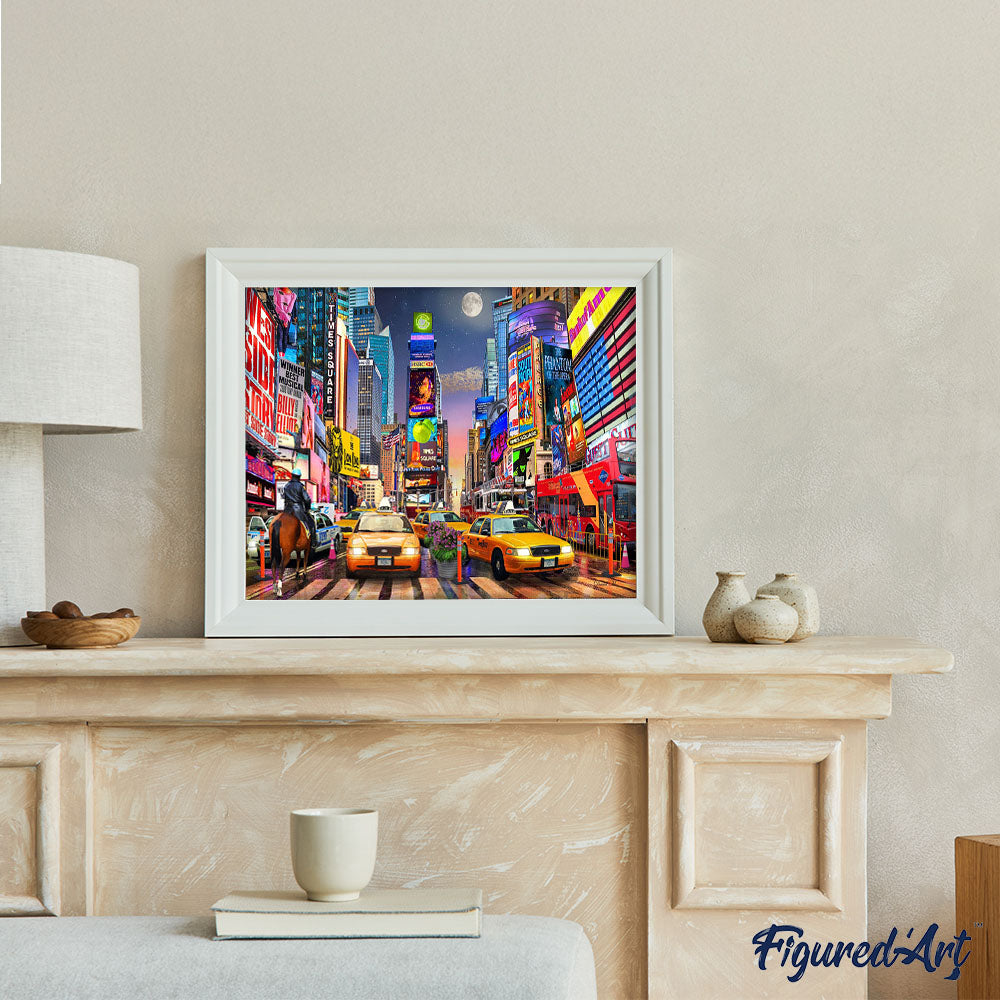 Peinture Par Numéros - Nuit À Timesquare