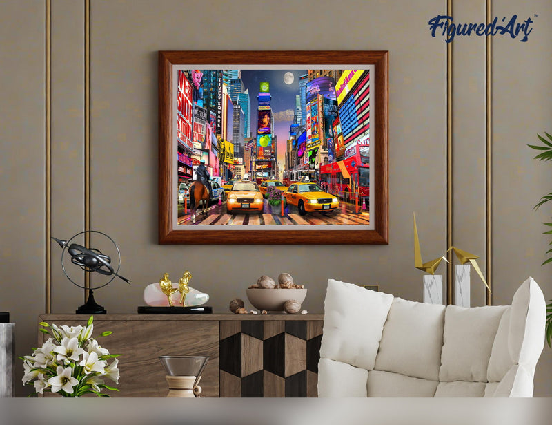 Peinture Par Numéros - Nuit À Timesquare