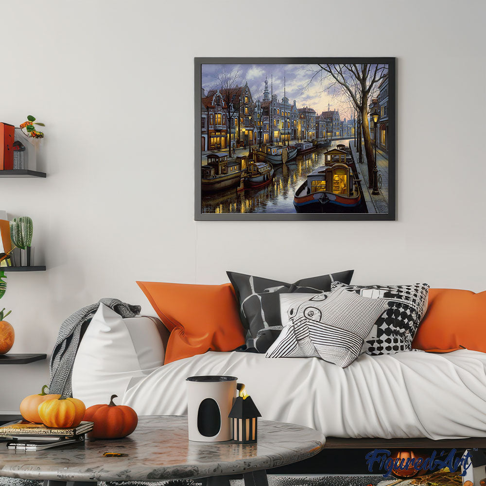Paint by Numbers - Life on the Canal