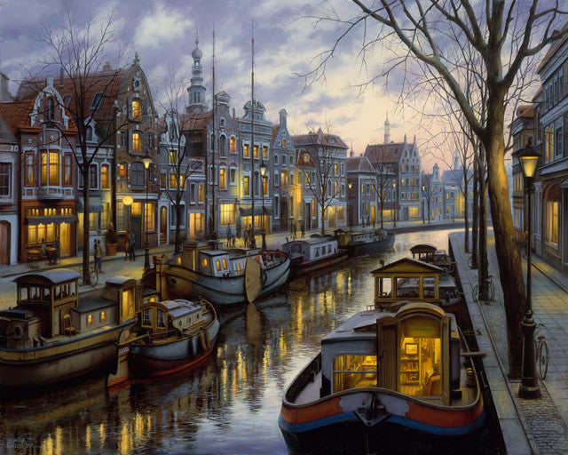 Paint by Numbers - Life on the Canal