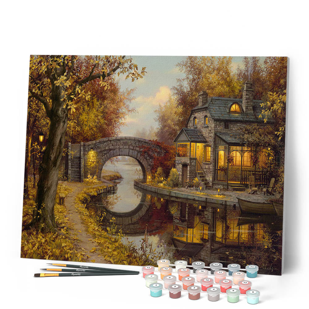 Peinture Par Numéros - Retraite Et Tranquilité