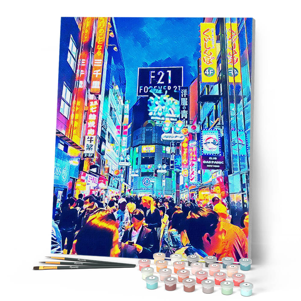 Peinture Par Numéros - Tokyo Shibuya