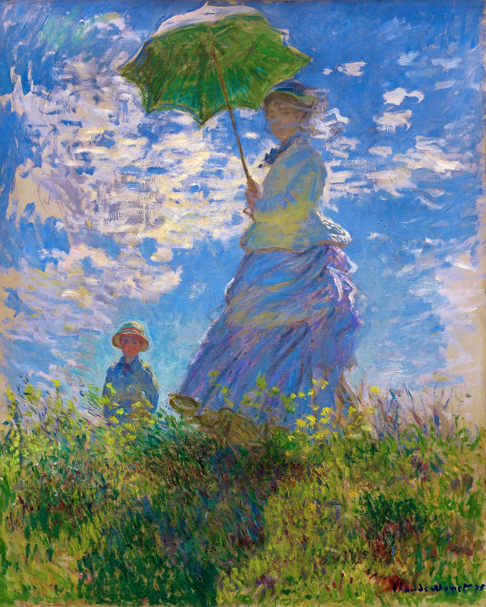 Peinture Par Numéros - La Promenade - Monet